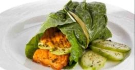 Fisch in einem Mantel