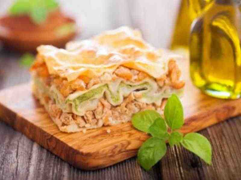 Lasagne mit Lachs Rezept