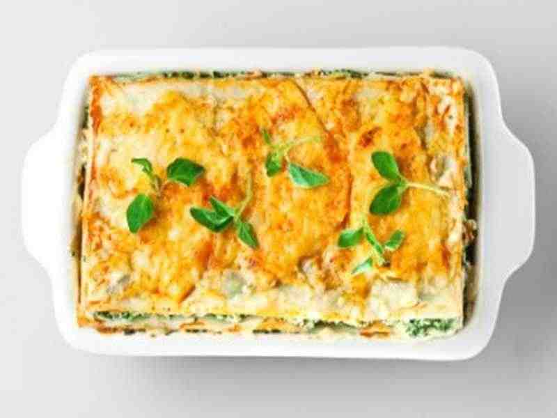 Lasagne mit Schafskäse