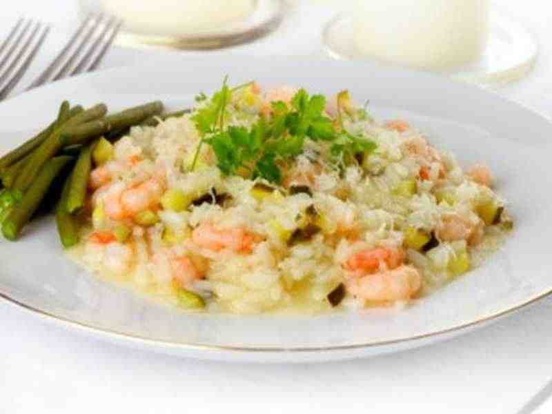 Meeresfrüchte Risotto 