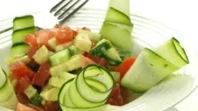 Zucchini Tomaten Salat