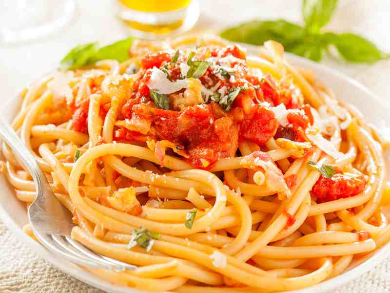 Spaghetti Amatriciana 