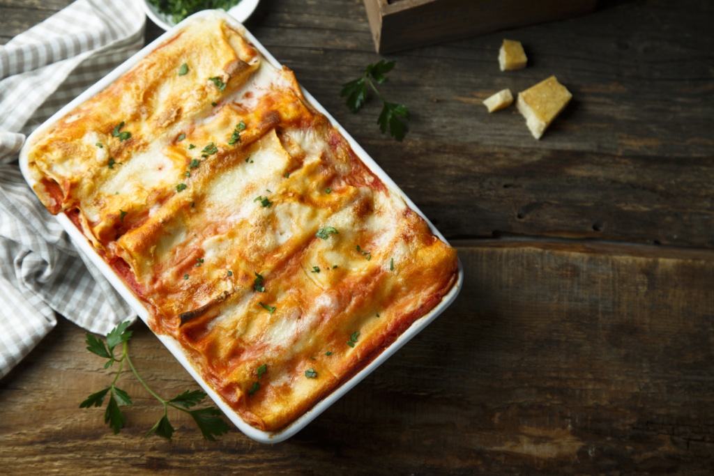 Cannelloni al forno Rezept