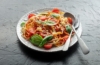 Pasta mit Parmesan und Tomaten