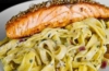 Tagliatelle mit Lachs