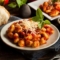 Gnocchi mit feuriger Tomaten - Cranberry Sauce